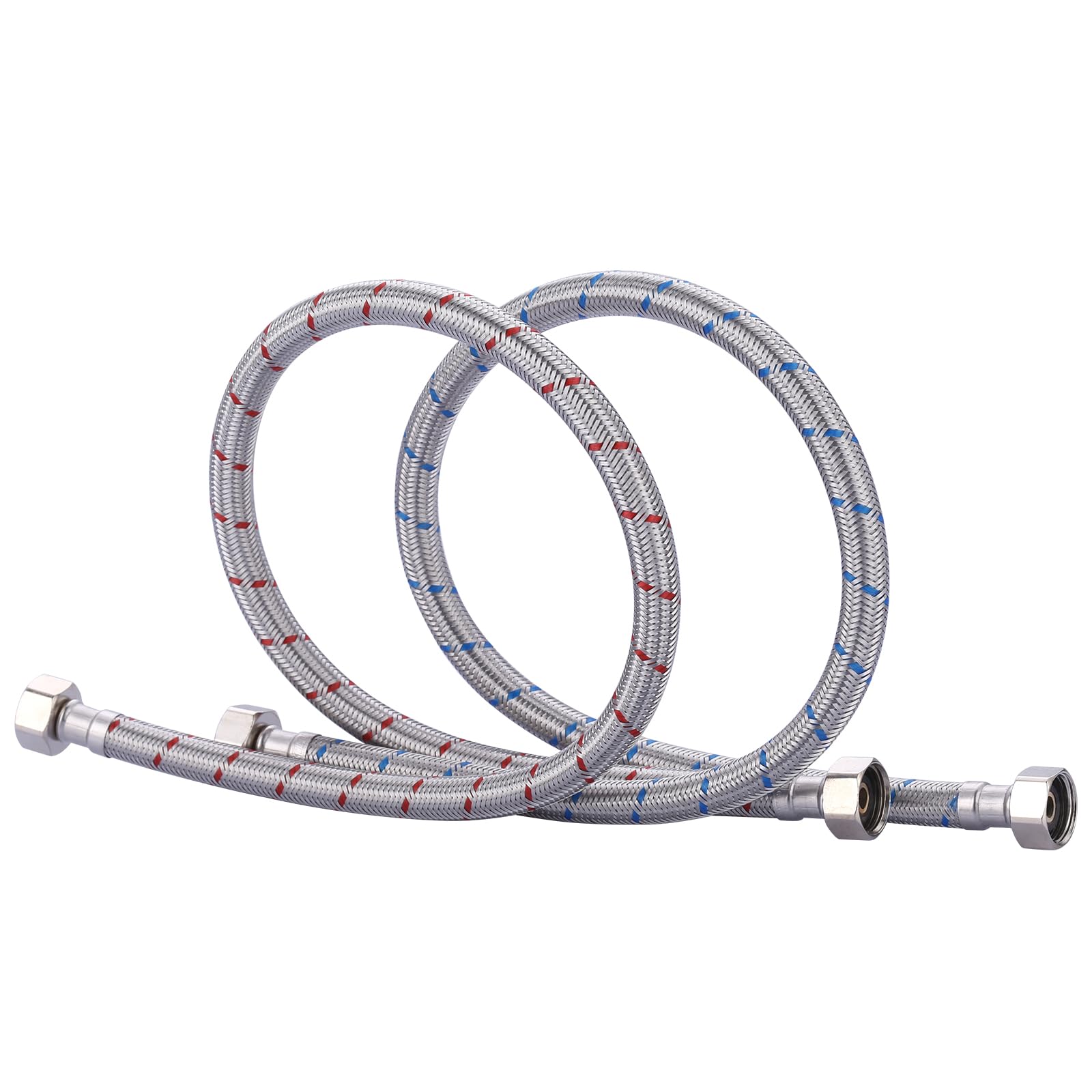 ARCORA packaged supply line ready for easy replacement in kitchens and baths.