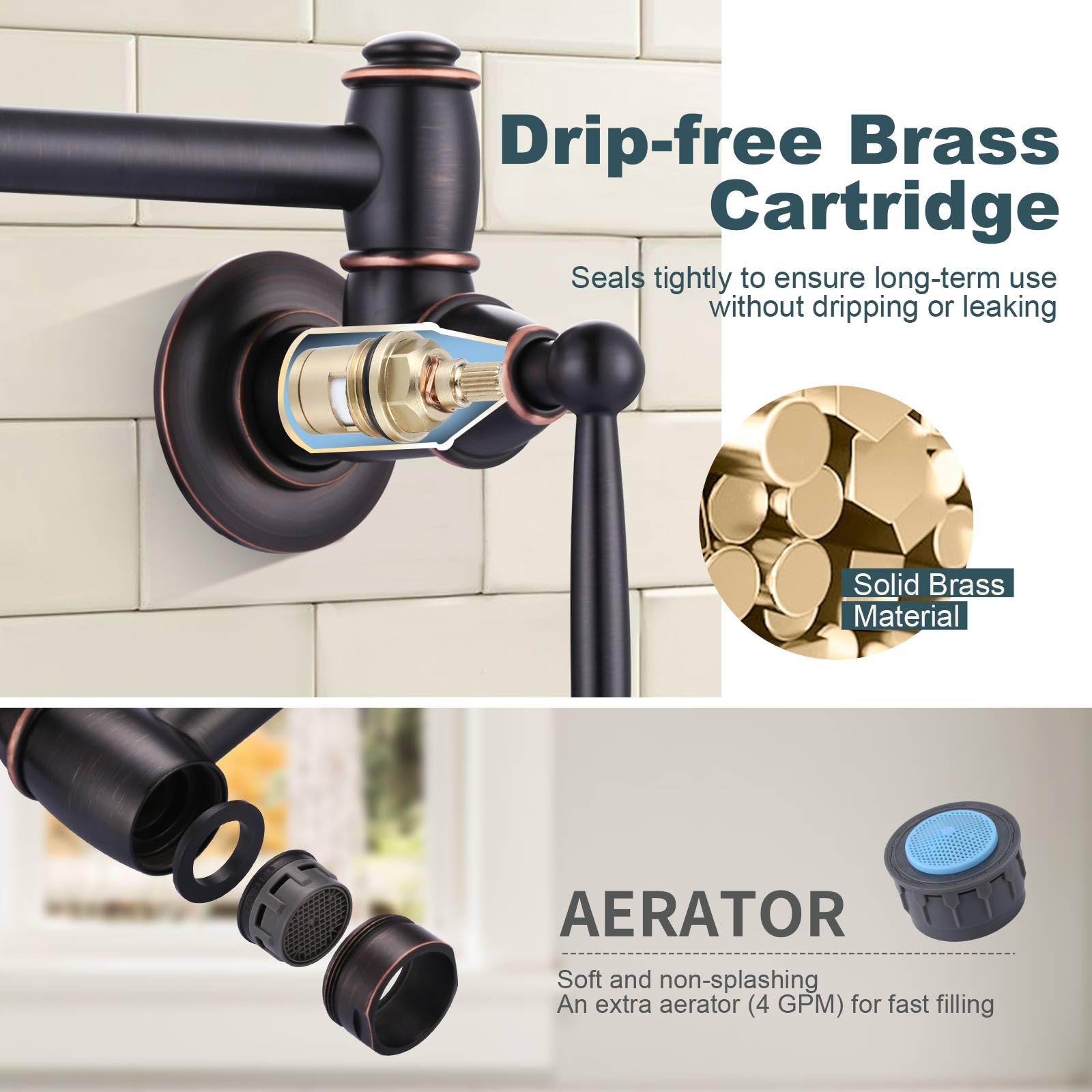 ARCORA 360-degree swing joints offer flexible reach across burners.