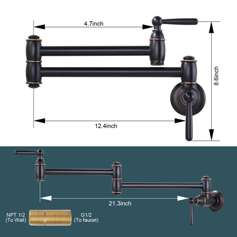 ARCORA aerator delivers a soft, steady flow at 1.8 GPM.