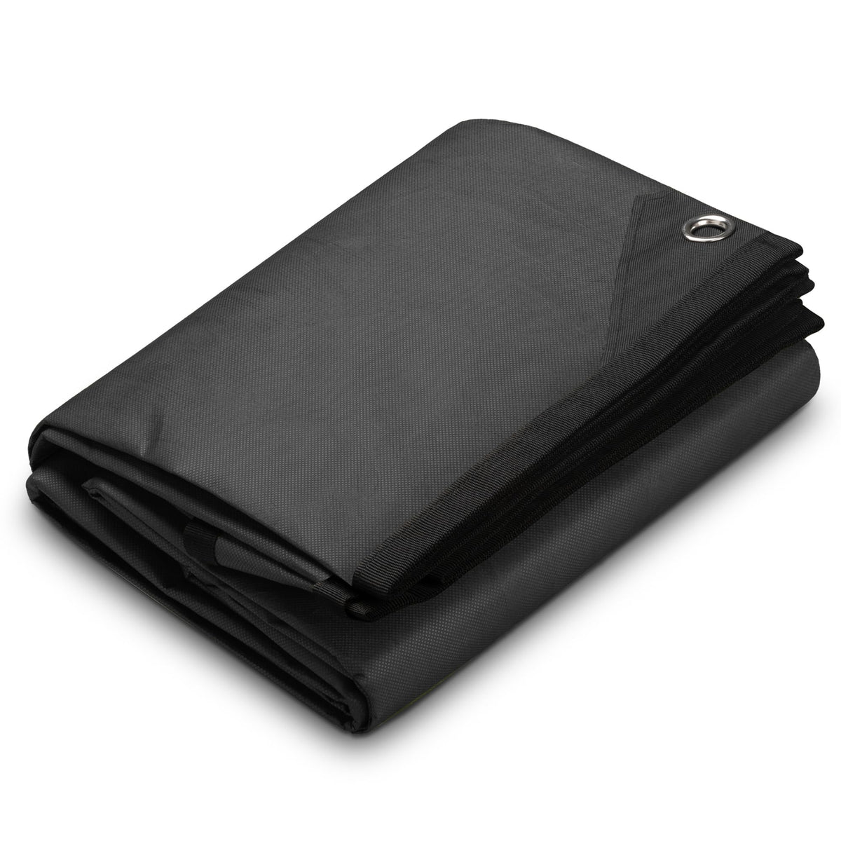 Arcturus XL Survival Tarp black exterior view, ready for shelter and weather protection.