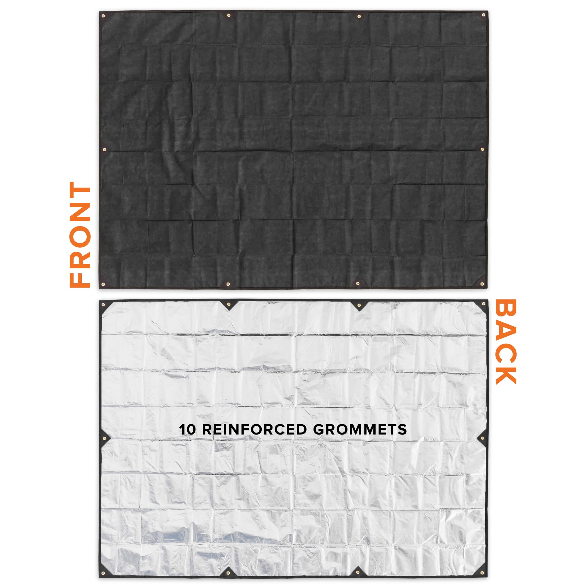 Carrying bag for Arcturus XL Survival Tarp enables fast, organized setup during hikes.