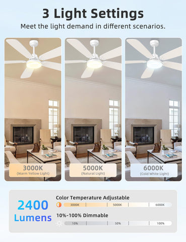 Arecovas flush mount installation saves ceiling height for rooms with lower ceilings