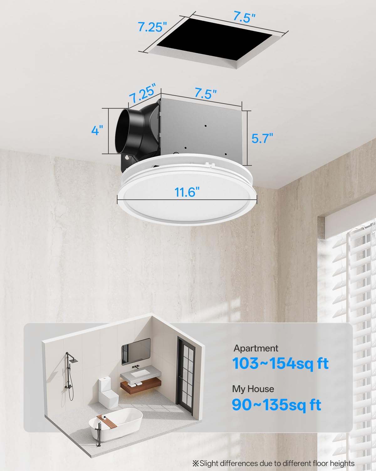 Arecovas 2700K night light provides soft, safe illumination