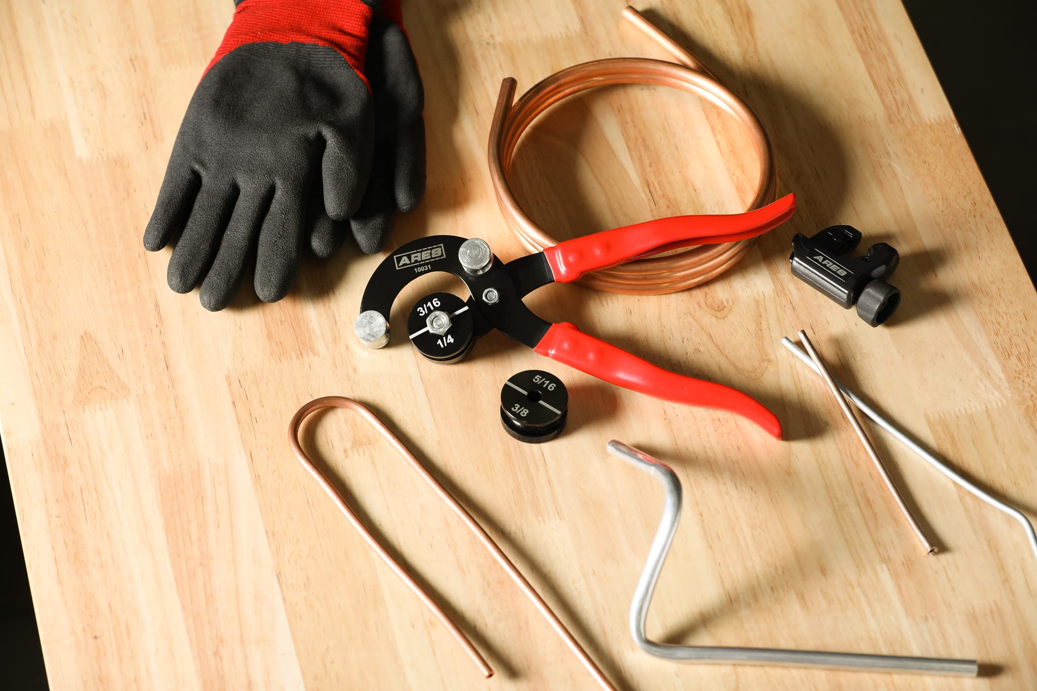 ARES 10031 brass and copper compatibility supports versatile repairs
