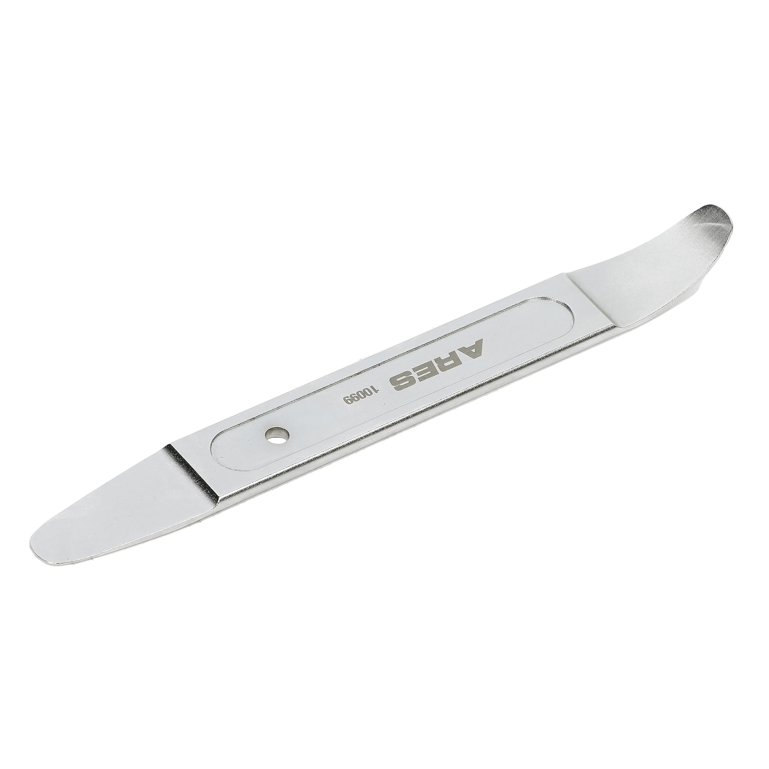ARES 10099 chrome molybdenum steel construction close-up emphasizes durability.