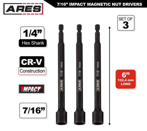 ARES 27010 chrome vanadium steel construction for durable, long-lasting performance.