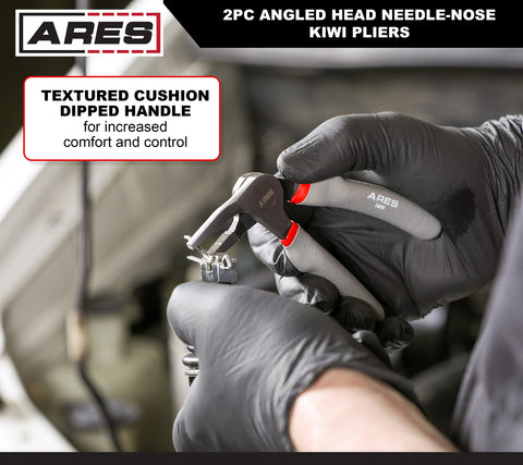 ARES 51018 black oxide finish boosts durability during tough tasks.