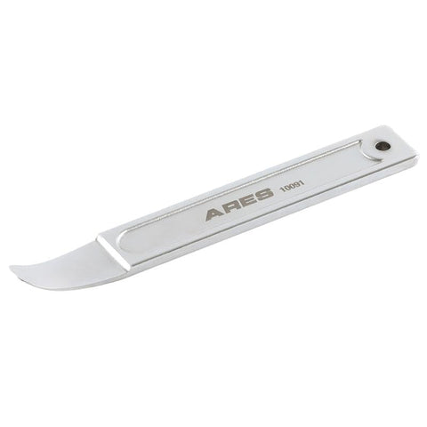 ARES mini pry bar with 23 gauge end for precise trim work