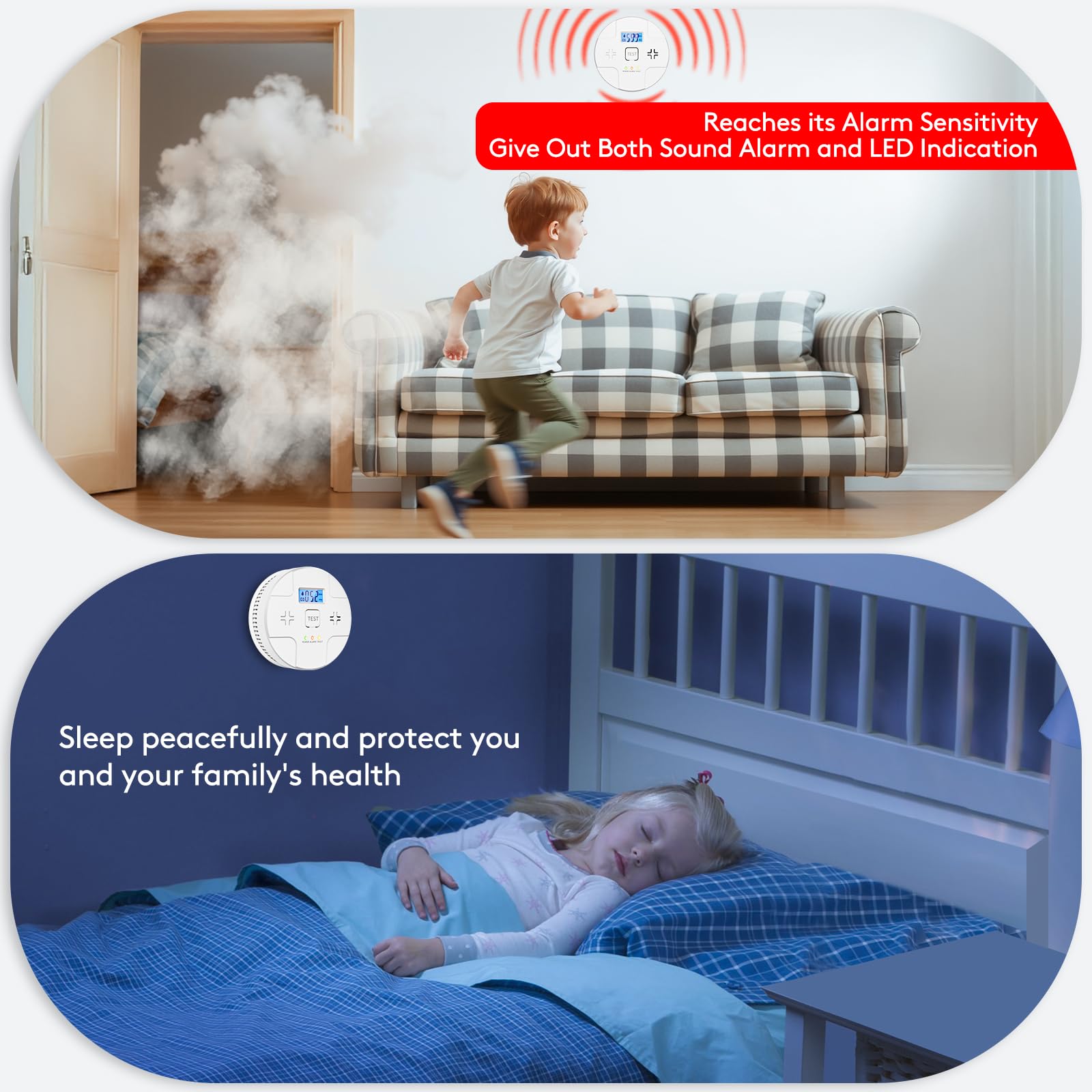 ARIKON uses 3 AA batteries for long-lasting power and dependable protection