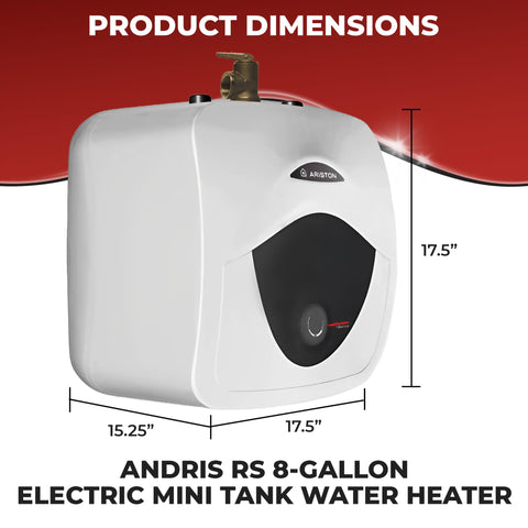 Ariston Andris Mini Tank booster install showing easy integration with existing system.