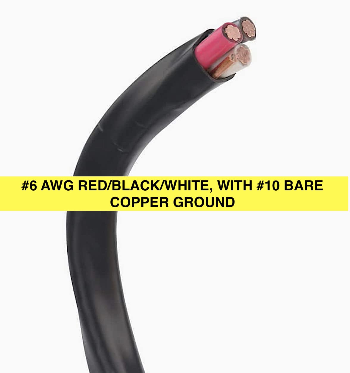 ARIZONA ELECTRICAL SOLUTIONS NM-B 6/3 cable color-coded jacket for quick circuit identification