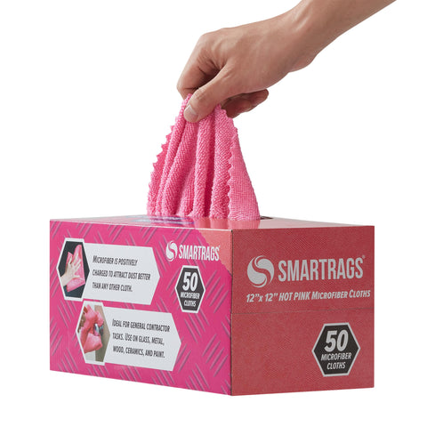 Arkwright Smart Rags 12x12 inch cloth for compact scrubs and thorough wipe-downs.