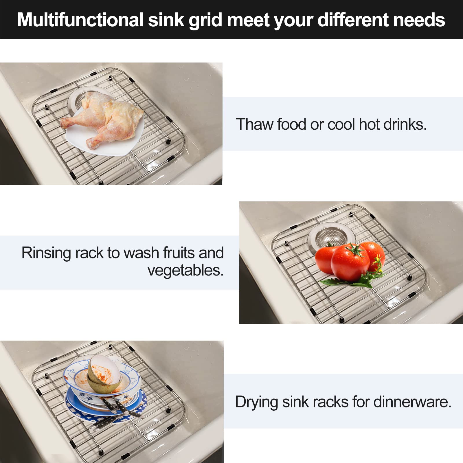 ARLBA grid with strainers included supports rapid draining