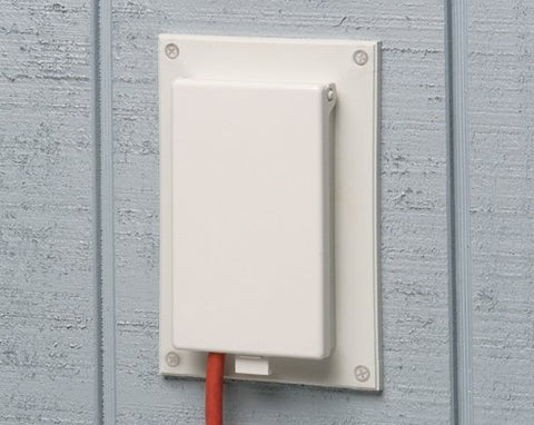 Arlington DBVR1W-1 flat surface retrofit in-box supports single-gang devices.