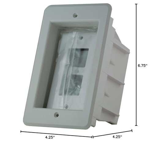 DVFR1W-1 fits retrofit and new construction projects for a tidy installation