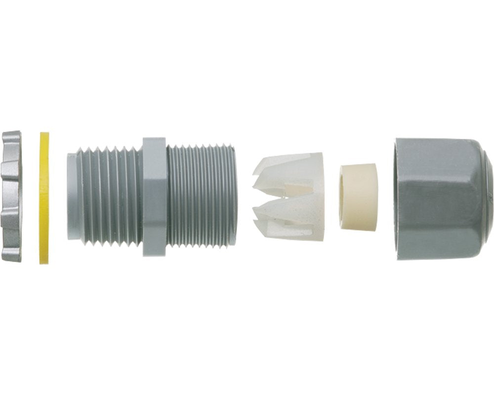 ARLINGTON LPCG50-10 sealing ring and grommet enable liquid-tight mounting.