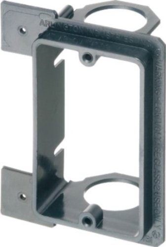 ARLINGTON LVMB1-10 mounting bracket for new construction enables clean, cable-friendly wiring.