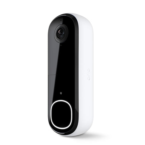 Arlo Video Doorbell 2K front view for porch monitoring.