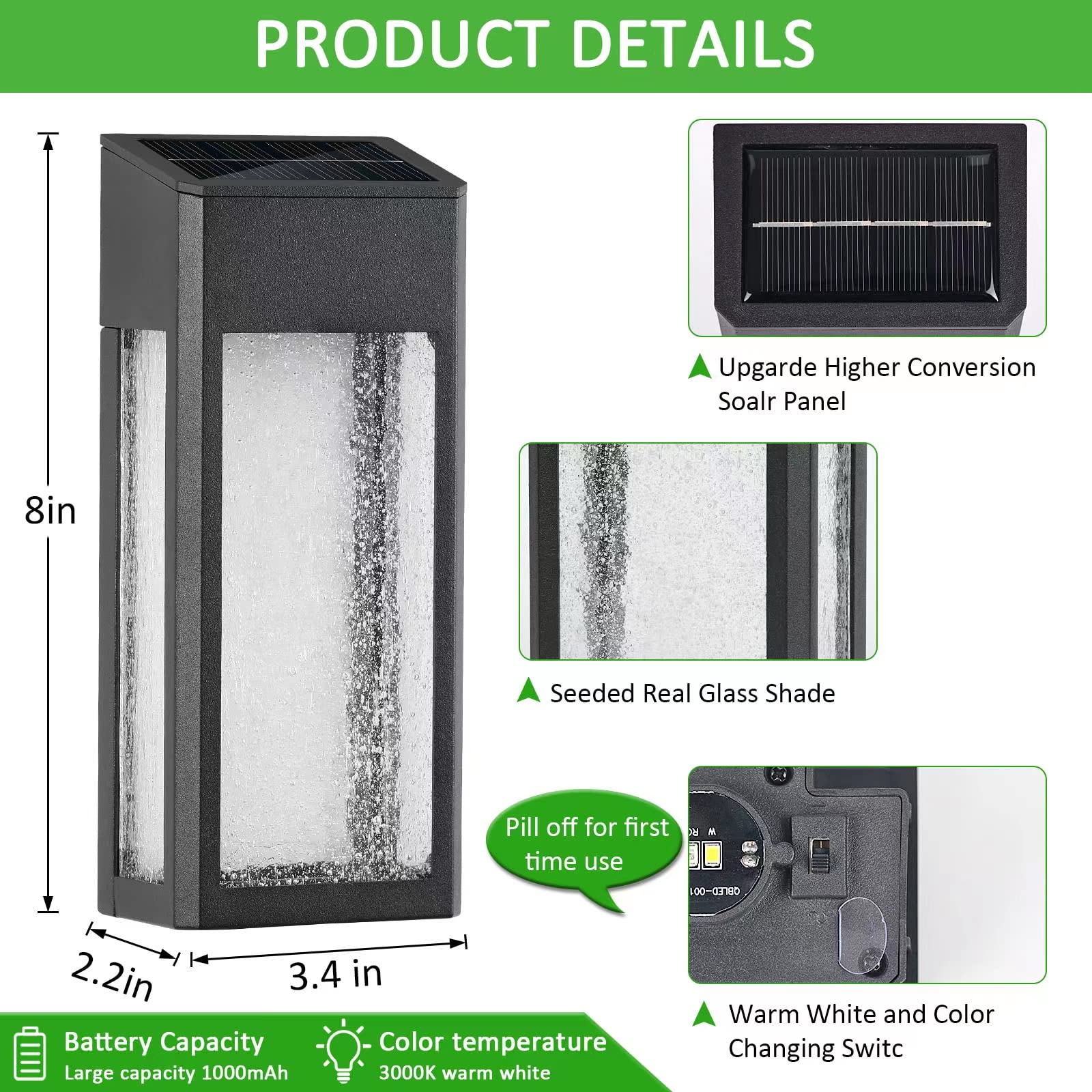 ARMXY color-changing solar lights offer festive mood for parties and celebrations.