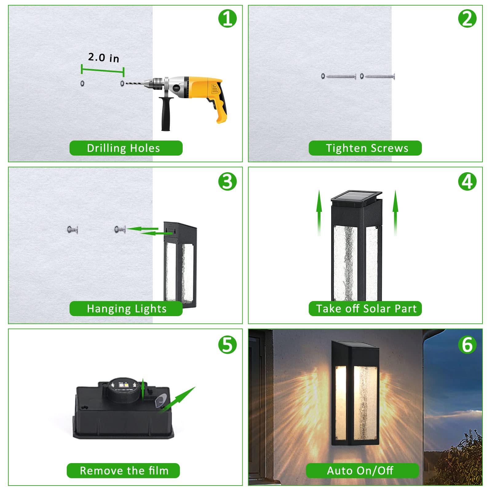 ARMXY garden and patio lighting enhances yard visibility and curb appeal after dark.