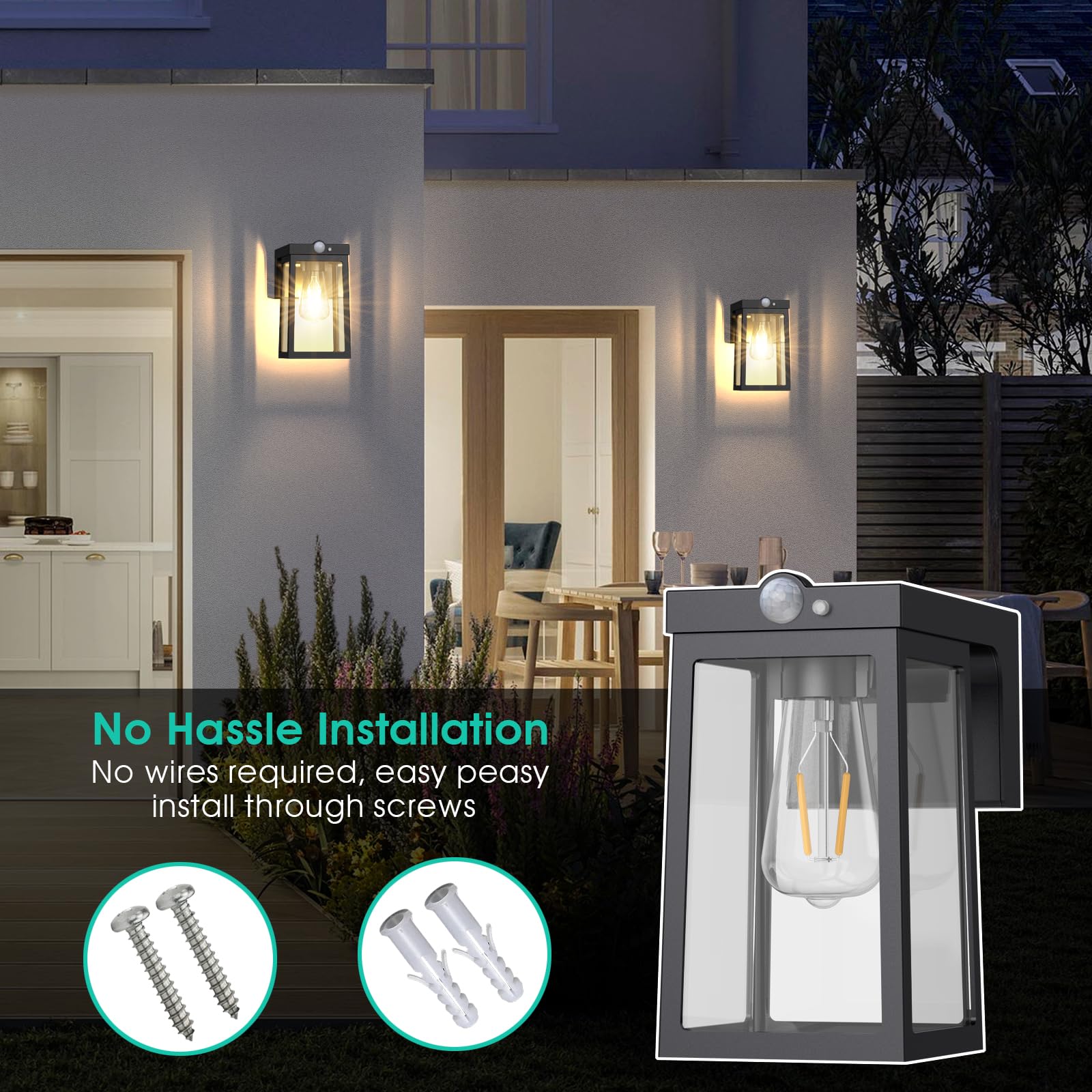 ARMXY easy-installation kit enables quick setup on exterior walls without wiring
