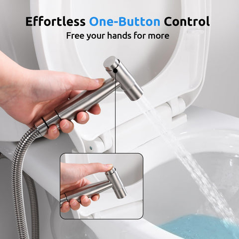 Arofa hands-free trigger close-up for convenient cleaning.