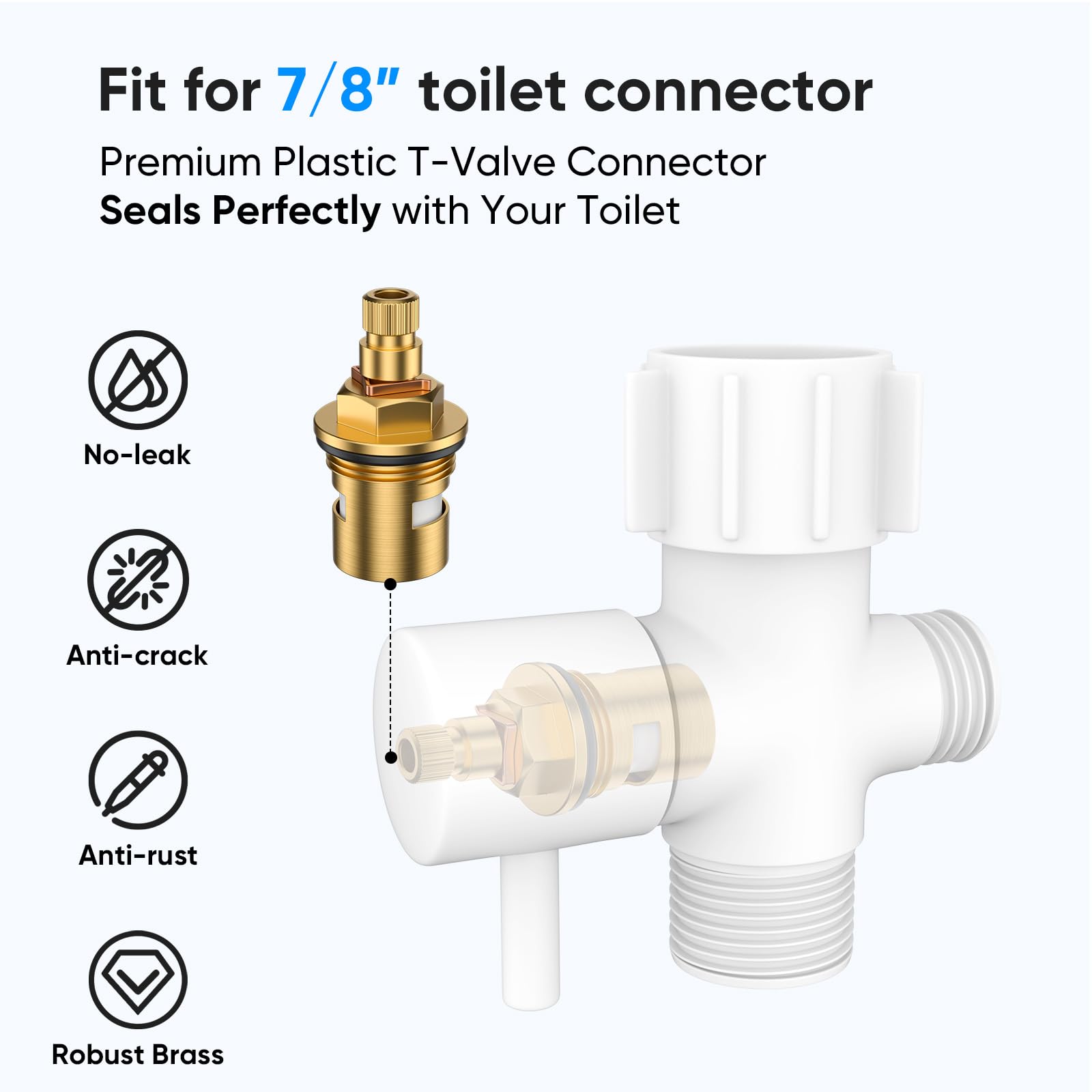 Arofa bidet sprayer with adjustable pressure for versatile bathing tasks.