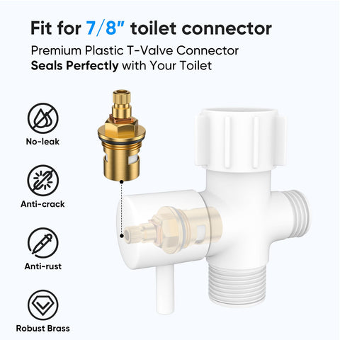 Arofa bidet sprayer with adjustable pressure for versatile bathing tasks.