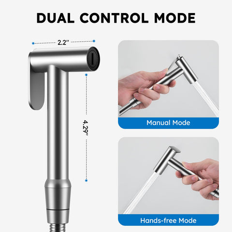 Arofa warm and cold water control enables year-round comfort and hygiene routines.