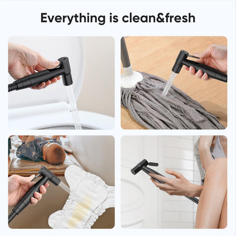 Arofa adjustable water-pressure lever controls spray strength