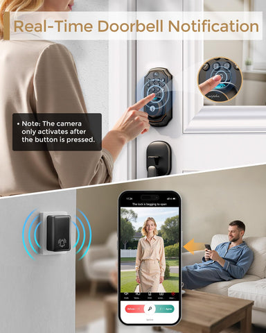 ARPHA doorbell and fingerprint scanner enables quick entry