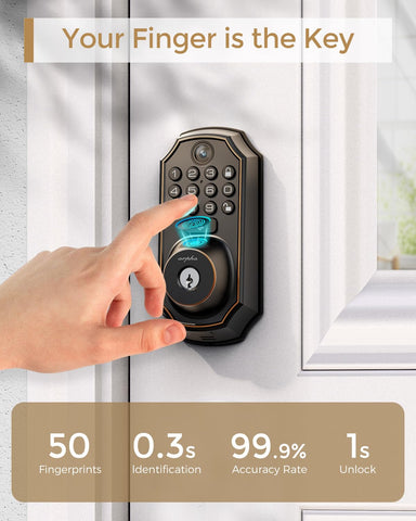 ARPHA WiFi Video Smart Lock two-way audio for visitor conversations.
