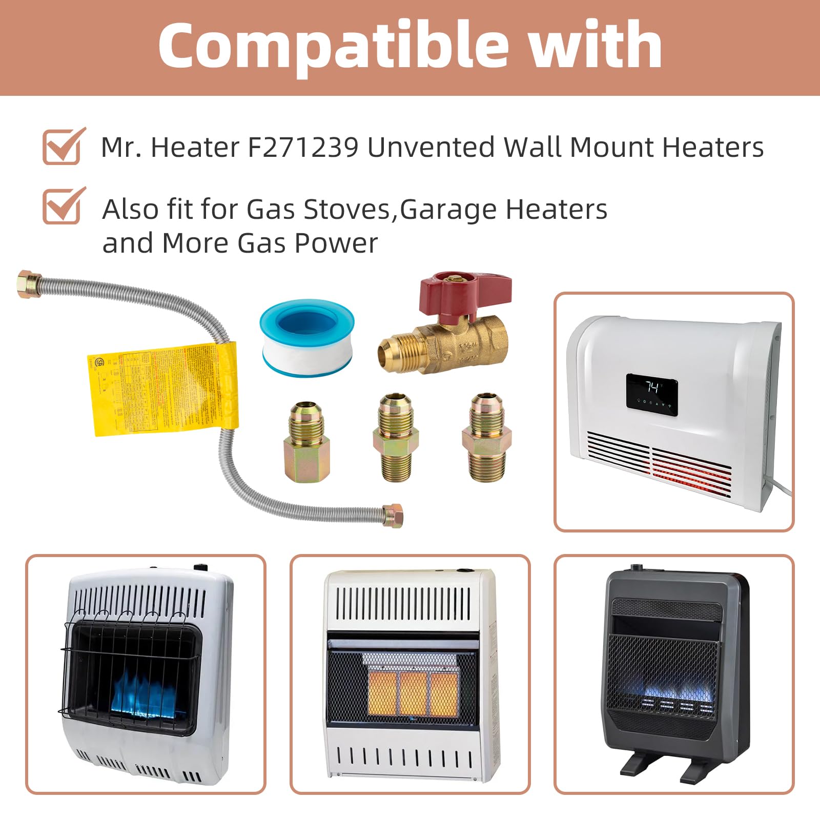 ArrogantF installed garage heater setup illustrating warmth and outage readiness.