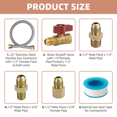 ArrogantF universal connection kits pack for multiple garage and wall-mounted units.