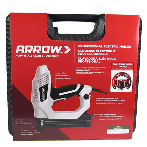 Arrow ET200BN is suitable for trim and framing in wood projects.
