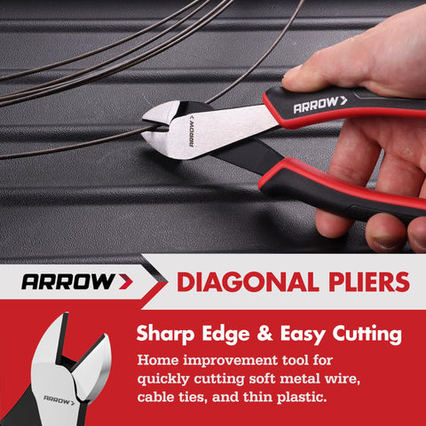 Arrow Fastener 4-piece set organized for easy toolbox access.