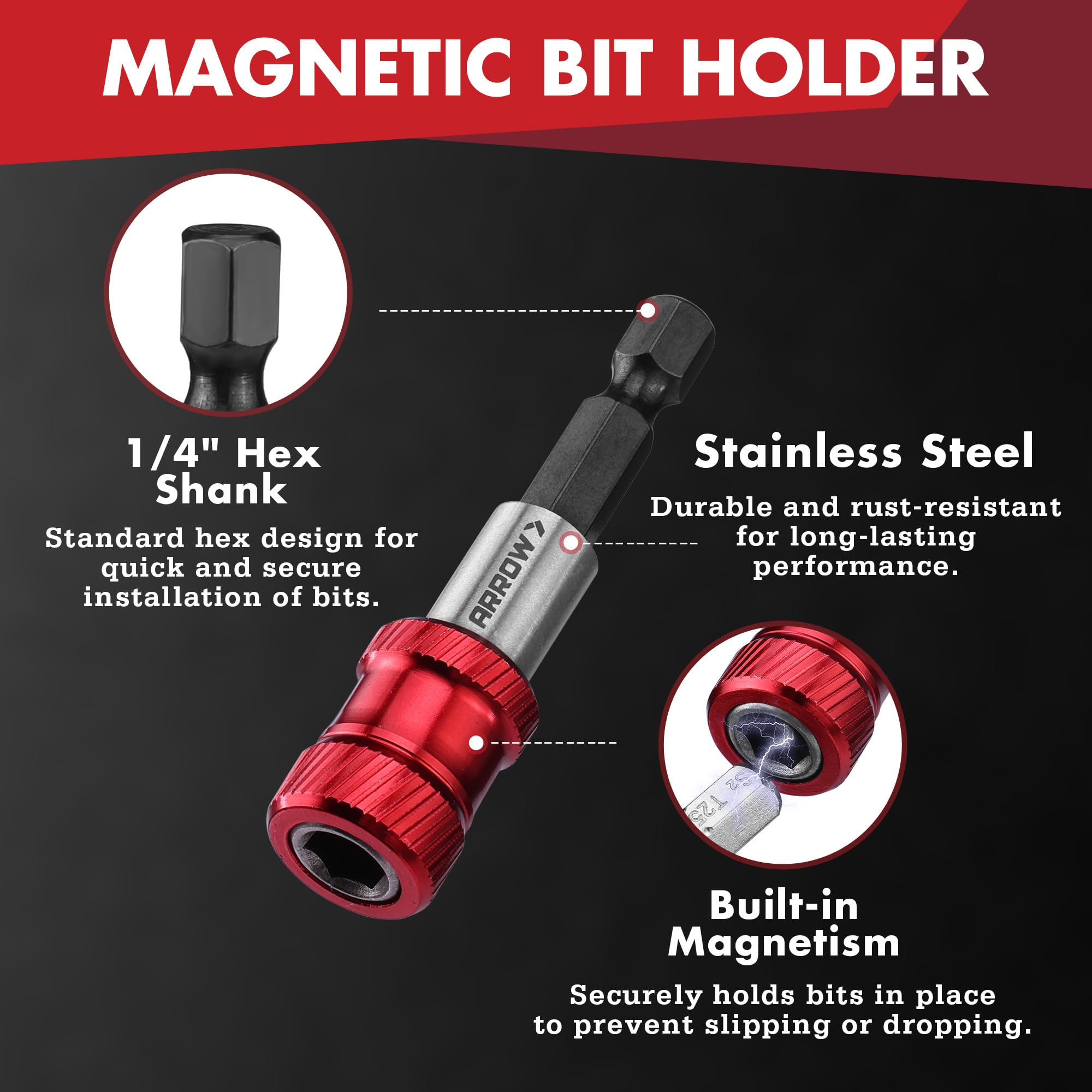 Arrow Fastener anti-rust coating extends performance through frequent use.
