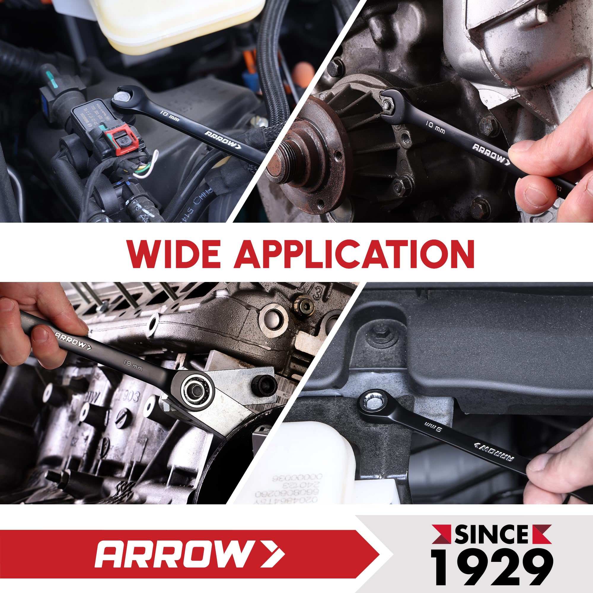 Arrow Fastener ideal for automotive, motorcycle, and DIY projects.