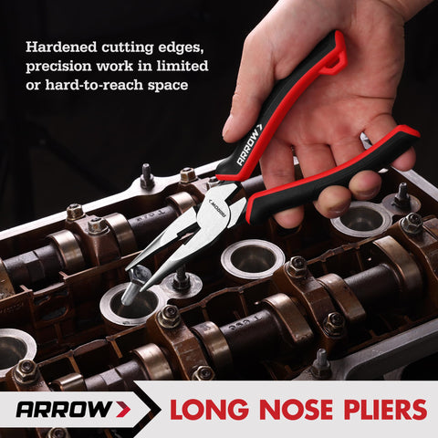 Arrow Fastener ergonomic TPR handles provide non-slip comfort during use.