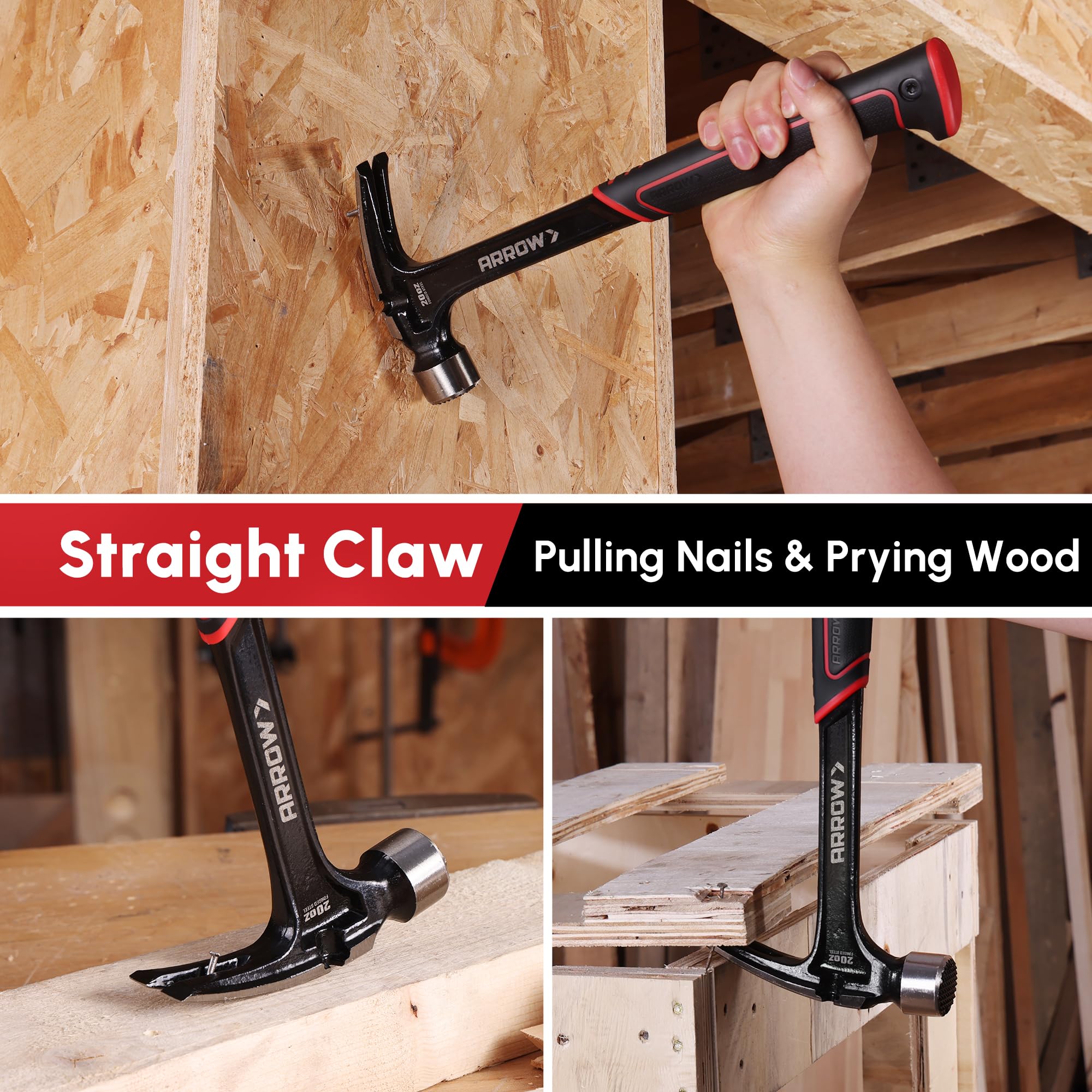 Arrow Fastener magnetic nail holder enables one handed nail starts