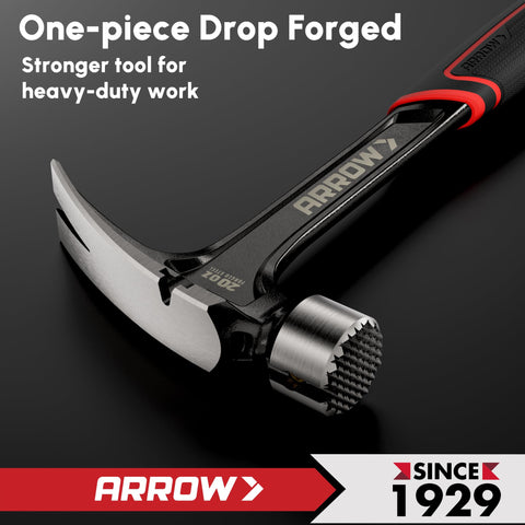 Arrow Fastener 20oz hammer suits framing and general carpentry tasks