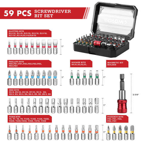 Arrow Fastener magnetic bit holder provides secure bit changes with no slips.