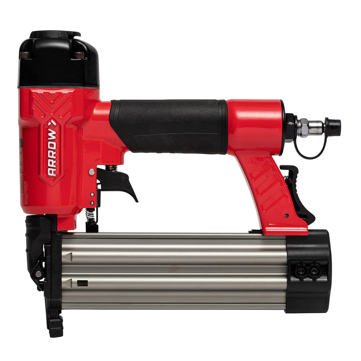 Arrow PT18G nailer with non-marring tip protects surfaces during trim