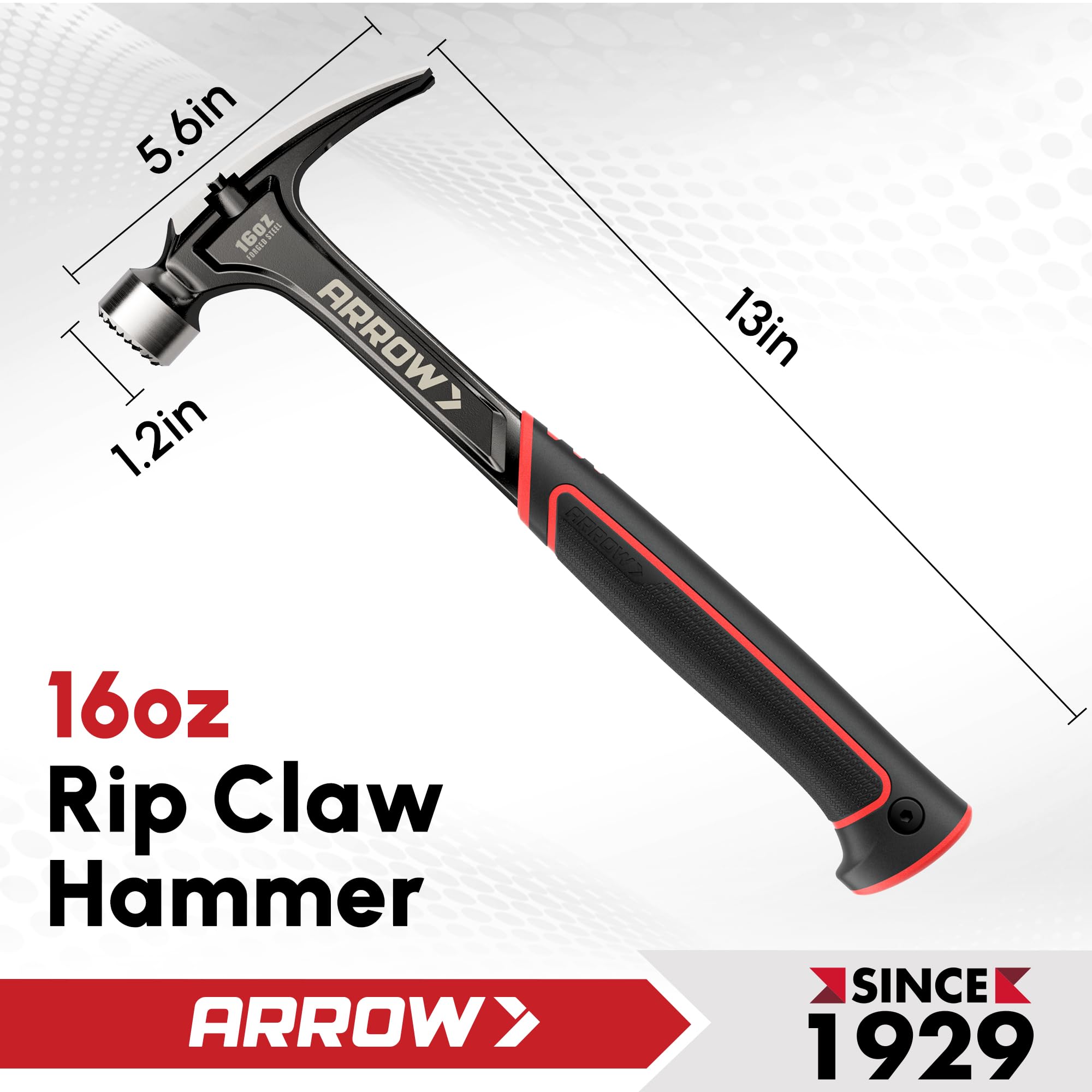ARROW Fastener side nail puller hammer ready for tight spaces.