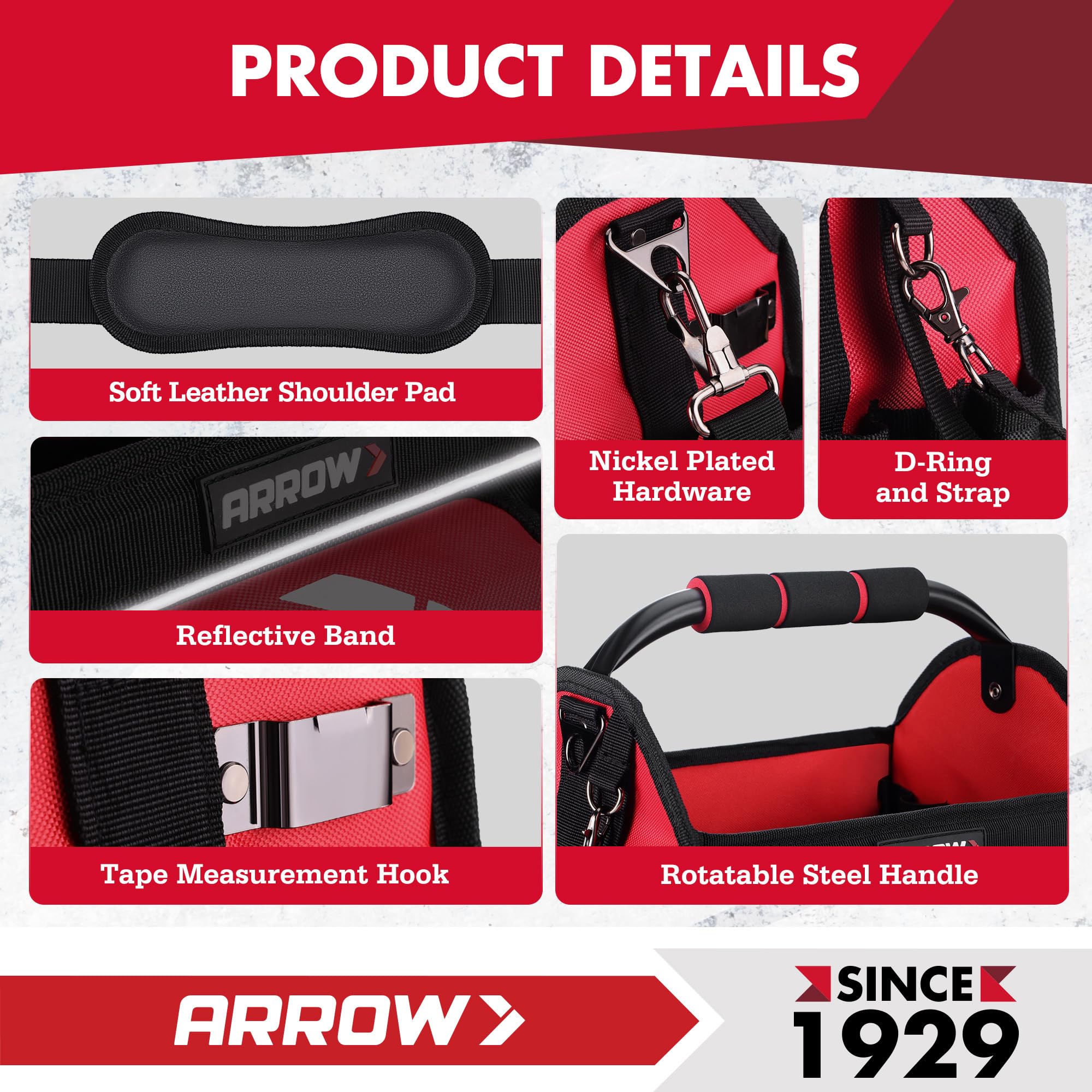 Arrow Fastener tool tote helps HVAC techs organize during service calls