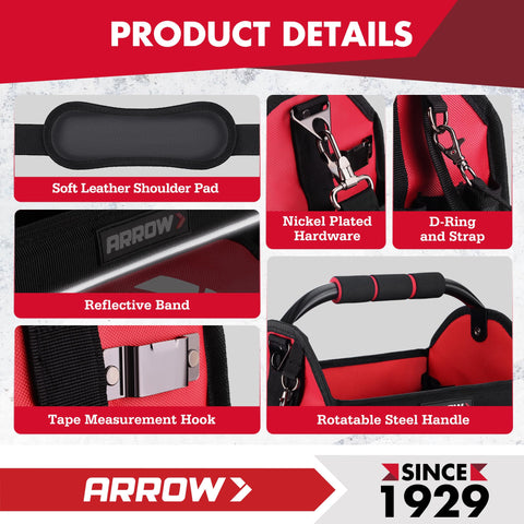 Arrow Fastener tool tote helps HVAC techs organize during service calls