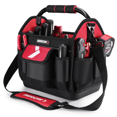 Arrow Fastener ARROW 12-inch tool tote with waterproof base keeps tools dry on the job