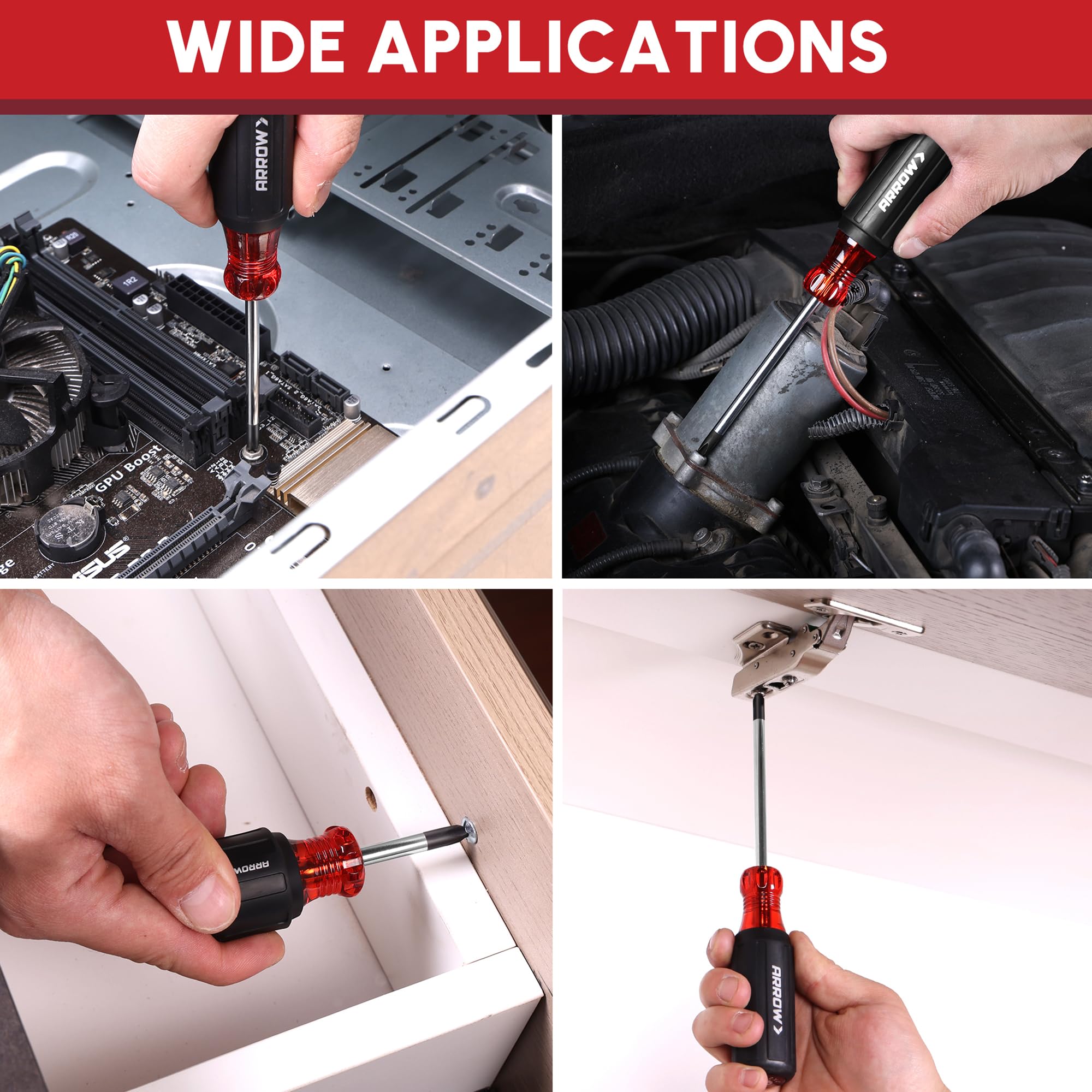 Arrow Fastener versatile set supports HVAC, electrical, and furniture assembly tasks