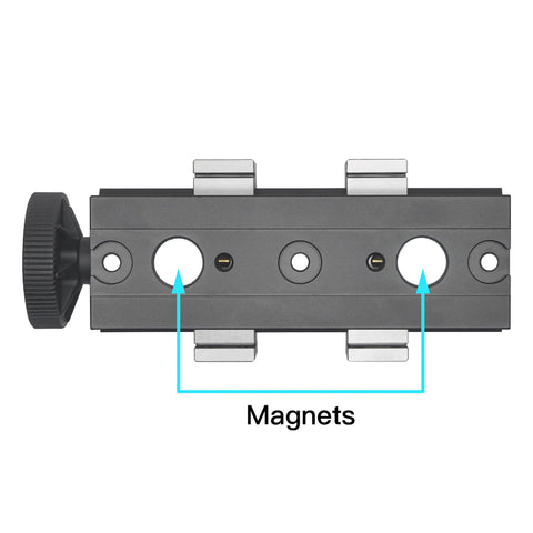 ARROWMAX AM magnetic adsorption enables quick drill press setup.