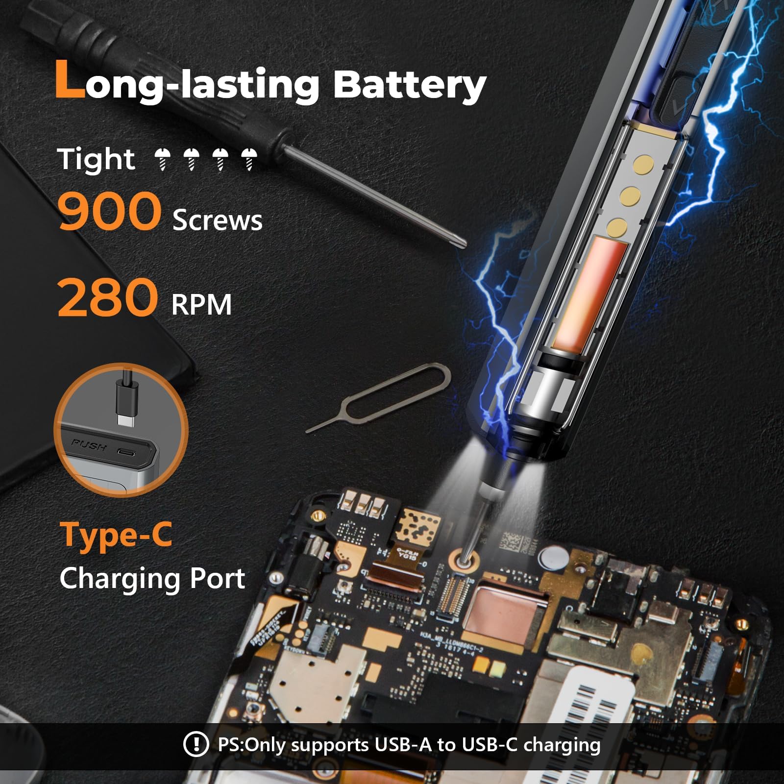 ARROWMAX AM OLED display helps monitor torque and settings